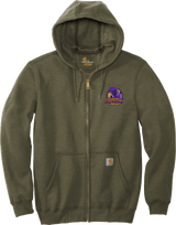 Youngstown Phantoms Carhartt Midweight Hooded Zip-Front Sweatshirt