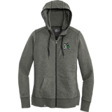 Atlanta Madhatters New Era Ladies French Terry Full-Zip Hoodie