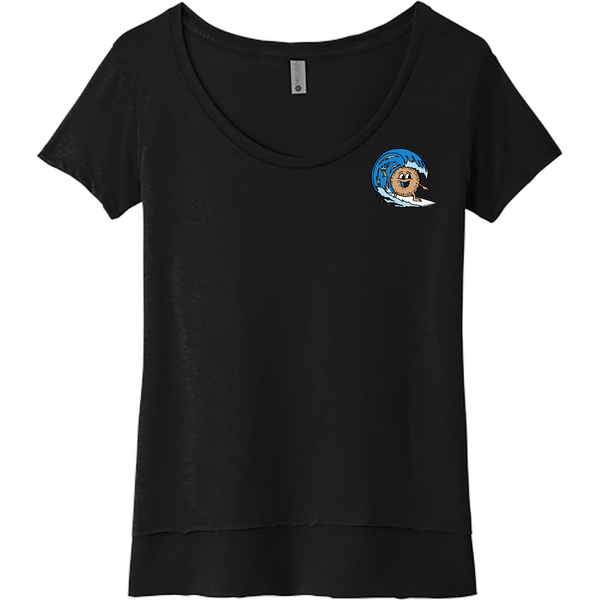 BagelEddi's Womens Festival Scoop Neck Tee