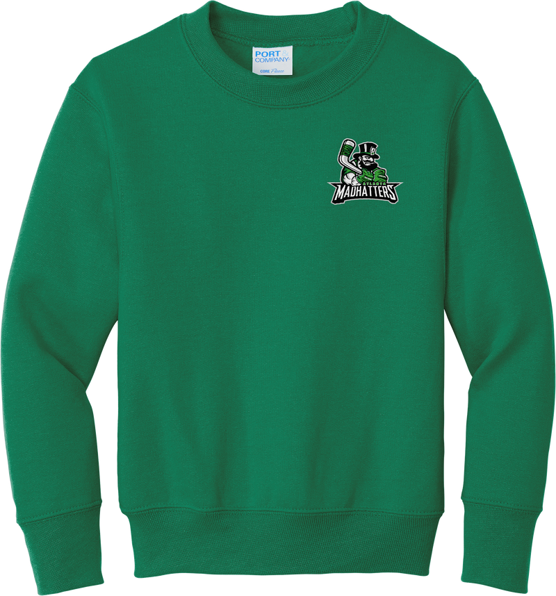 Atlanta Madhatters Youth Core Fleece Crewneck Sweatshirt